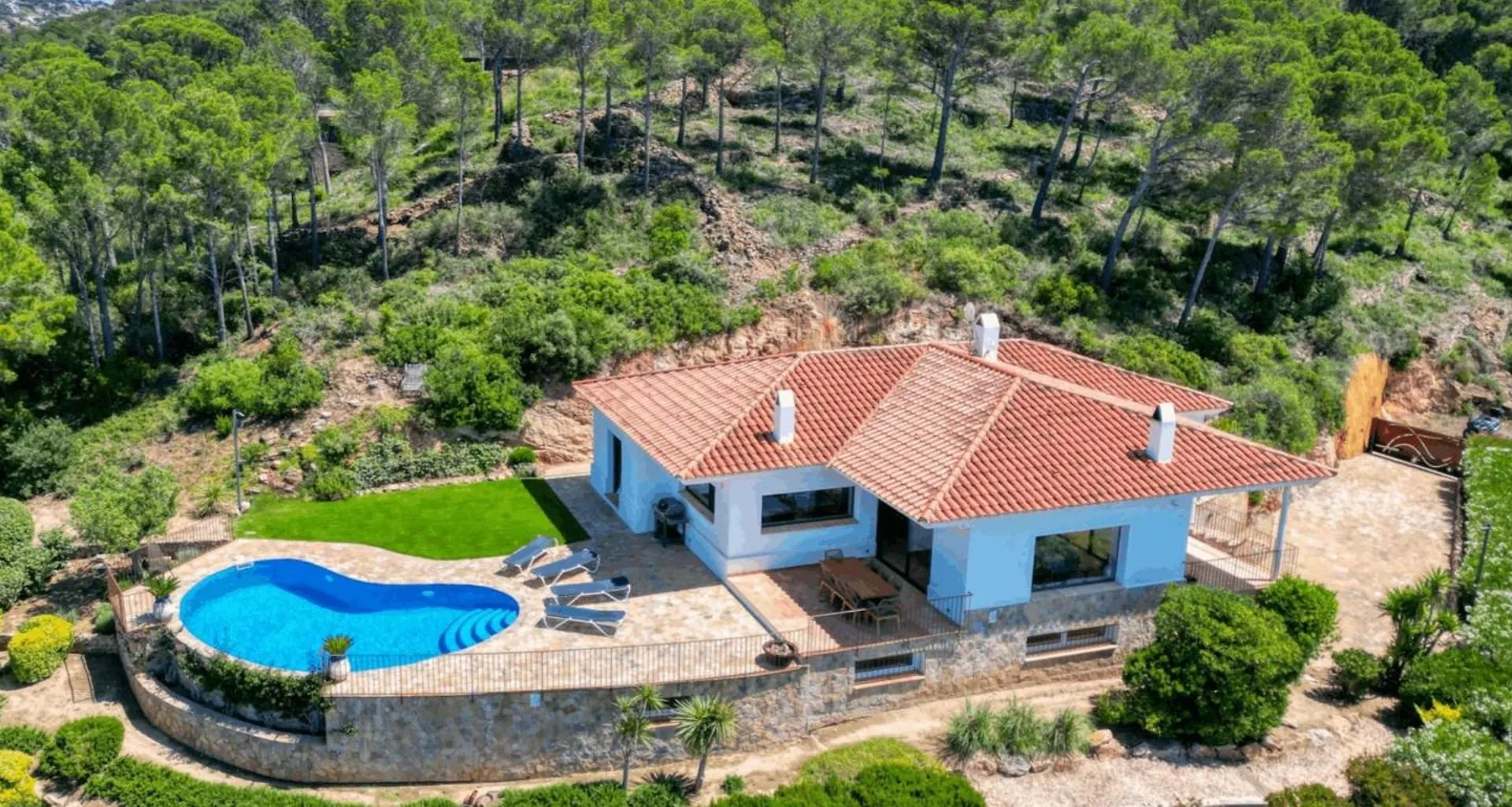 House With Spectacular Sea Views In Begur Otel Tekne